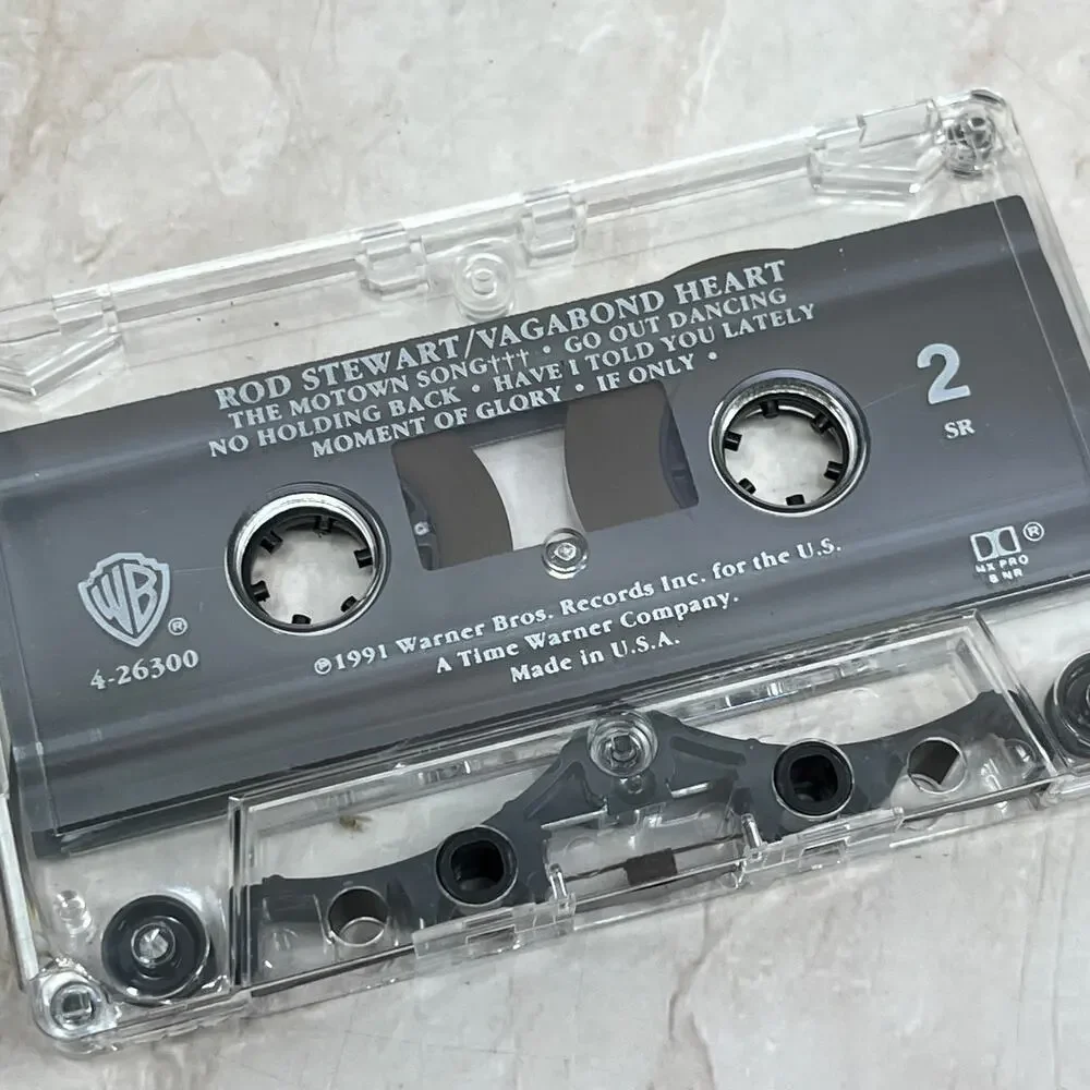 Rod Stewart Vagabond Heart Cassette Tape Ti5-CT3 - Picture 5 of 5